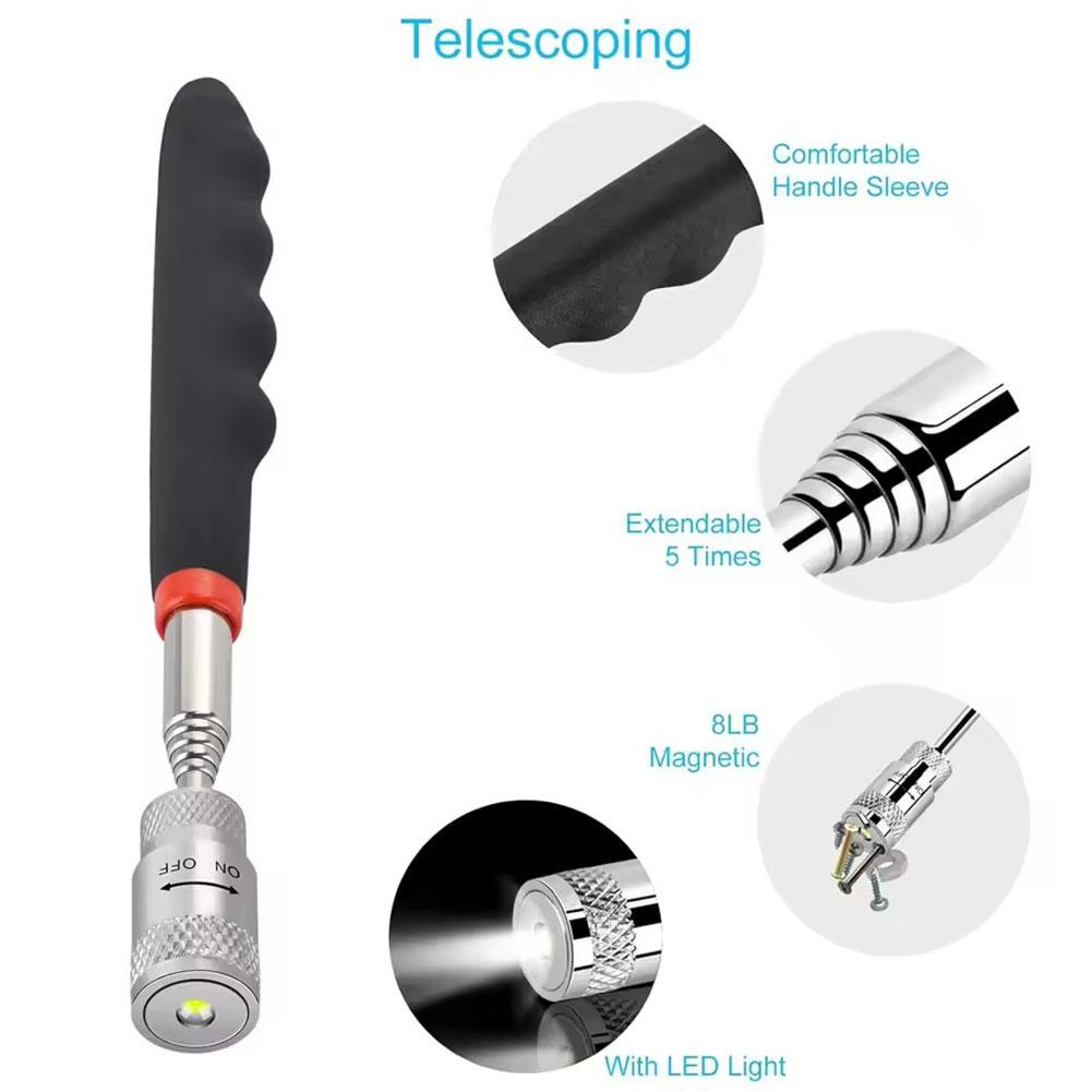 Telescopic Magnetic Pen with L - Telescopic Fishing Rod recension och pris
