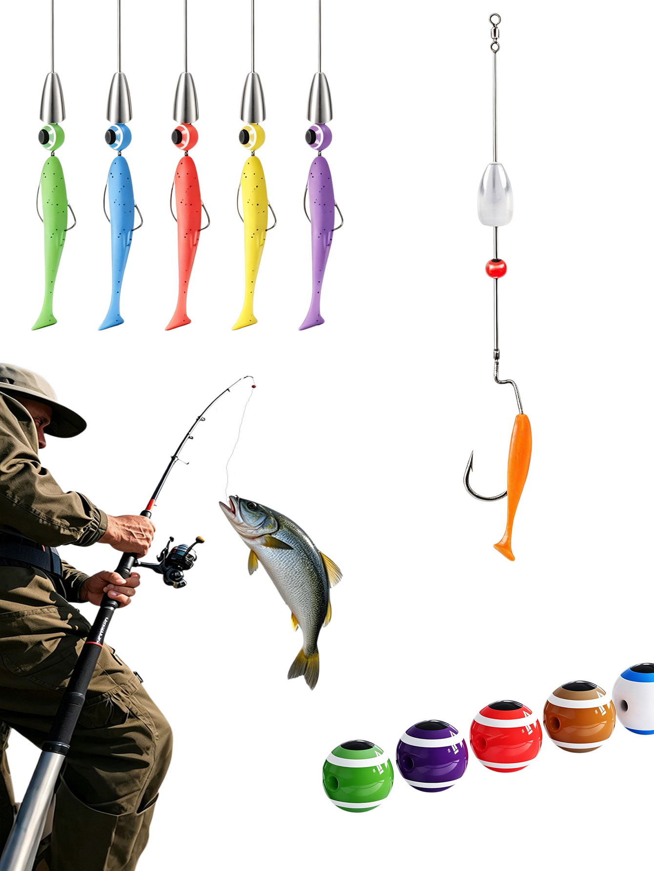 1.8m Telescopic Fishing Rod Co - Fishing Equipment Online recension och pris