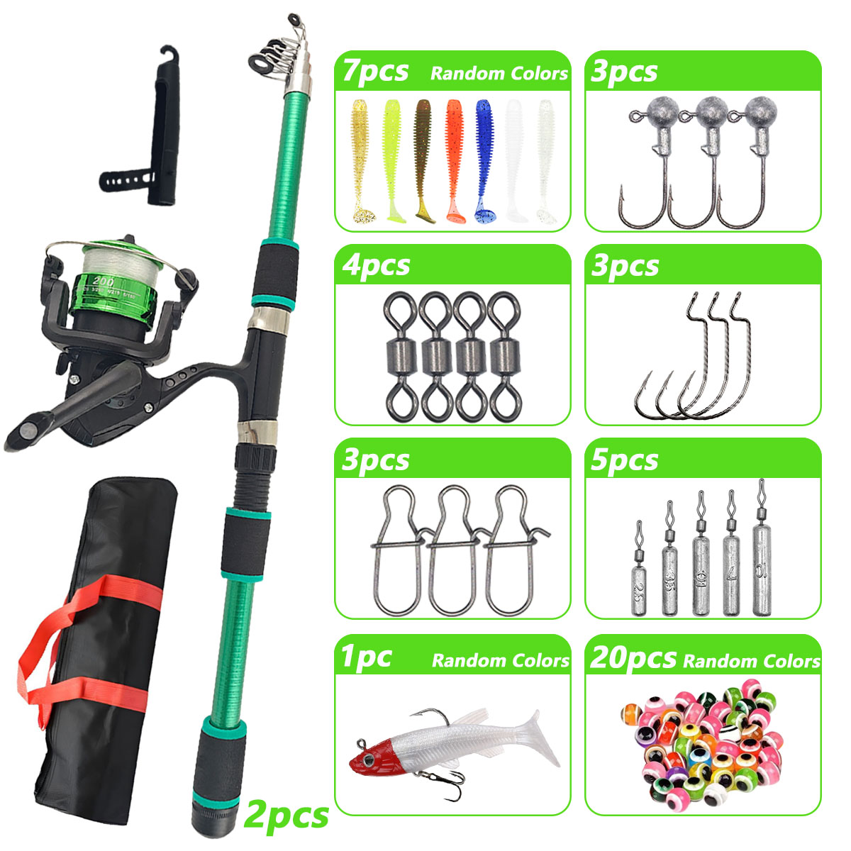 Spinning Fishing Rod Reel Comb - Fishing Equipment Online recension och pris
