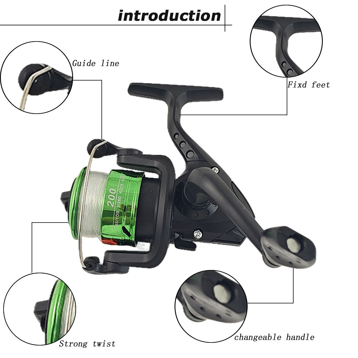 Spinning Fishing Rod Reel Comb - Fishing Equipment Online recension och pris