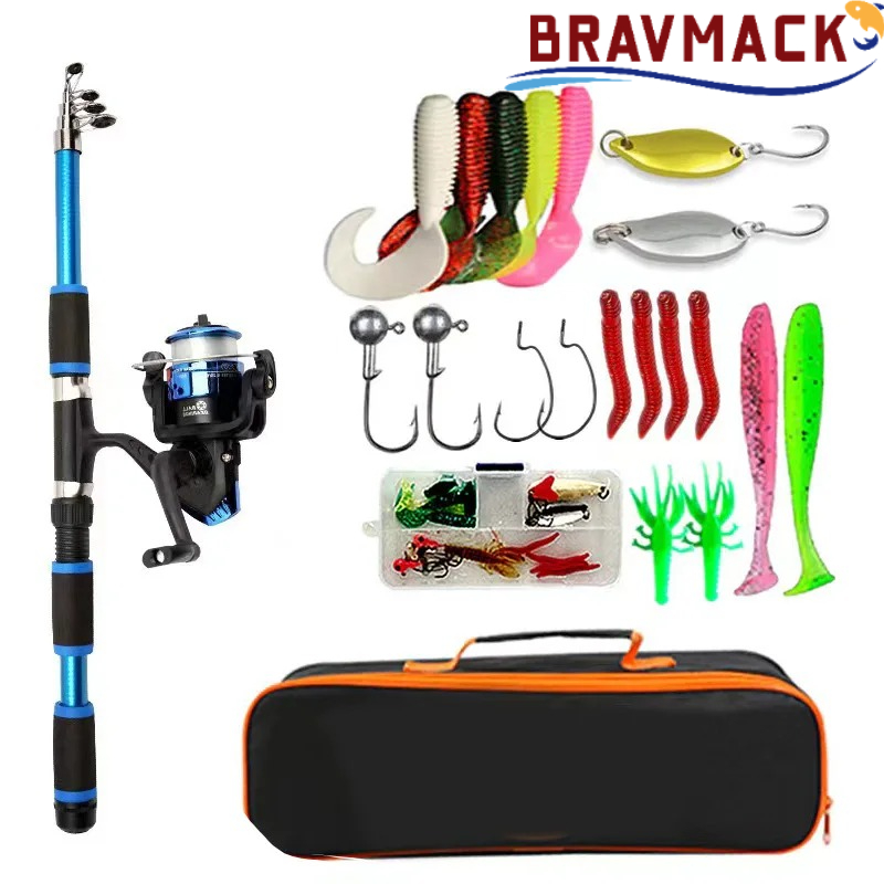 BRAVMACK Travel Telescopic Fis - Fishing Equipment Online recension och pris