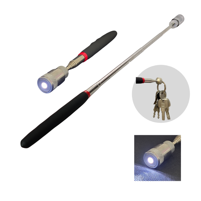 1pc Portable Magnetic PickUp T - Telescopic Fishing Rod recension och pris
