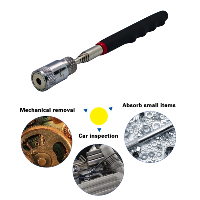 1pc Portable Magnetic PickUp T - Telescopic Fishing Rod recension och pris