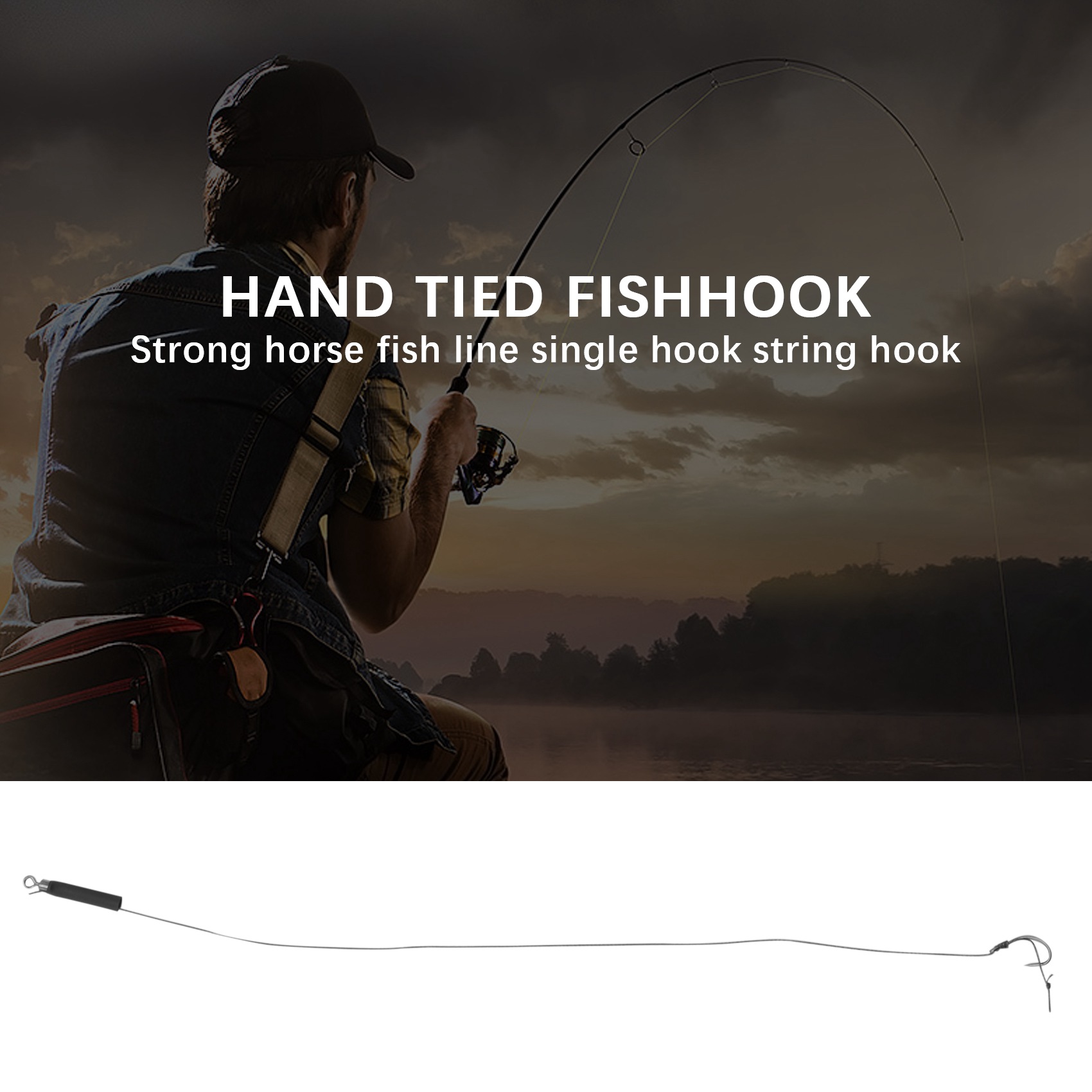 AD45 30 X Hair Rigs Barbless S - Carp Fishing Tackle recension och pris