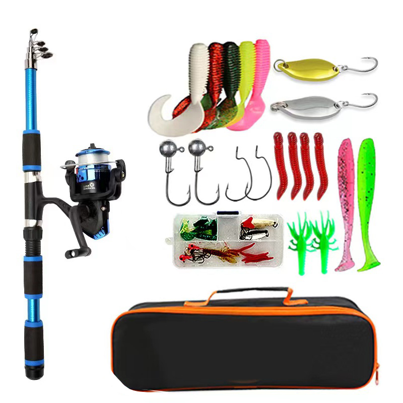 Fishing Pole Set Full Kits Wit - Fishing Equipment Online recension och pris