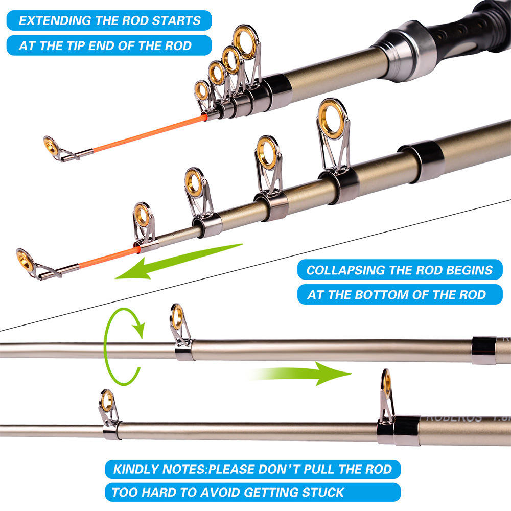 Fishing Rod and Reel Combo Car - Telescopic Fishing Rod recension och pris