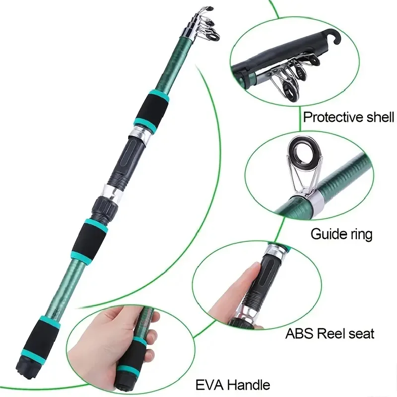 Fishing Pole Set Full Kits Wit - Fishing Equipment Online recension och pris