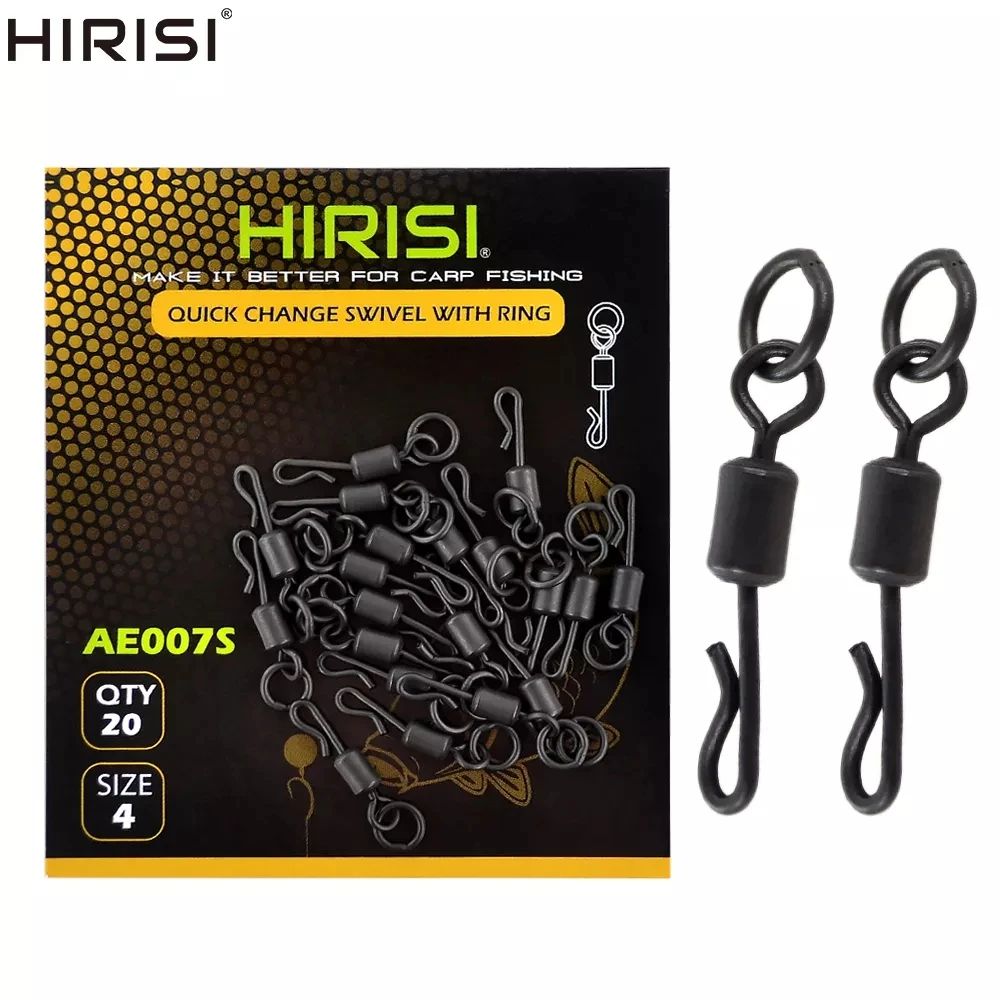 Hirisi 20pcs Carp Fishing Term - Carp Fishing Tackle recension och pris