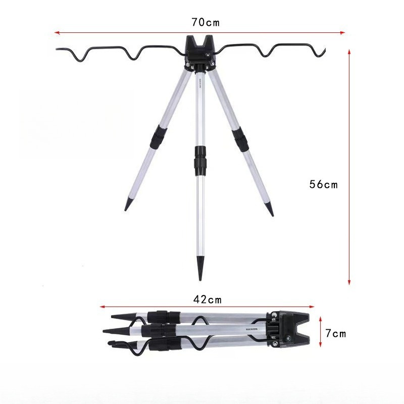 1PC Fishing Sea Rod Bracket Al - Telescopic Fishing Rod recension och pris