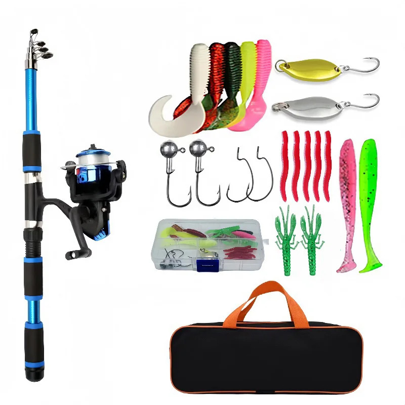 Fishing Pole Set Full Kits Wit - Fishing Equipment Online recension och pris