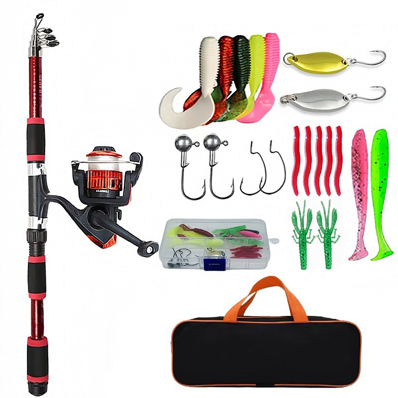 Fishing Pole Set Full Kits Wit - Fishing Equipment Online recension och pris
